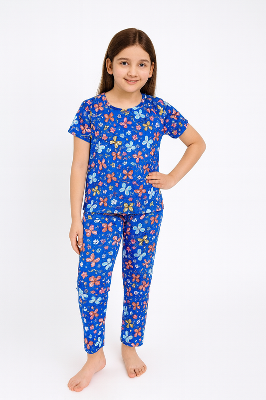 Blue butterfly Coord set