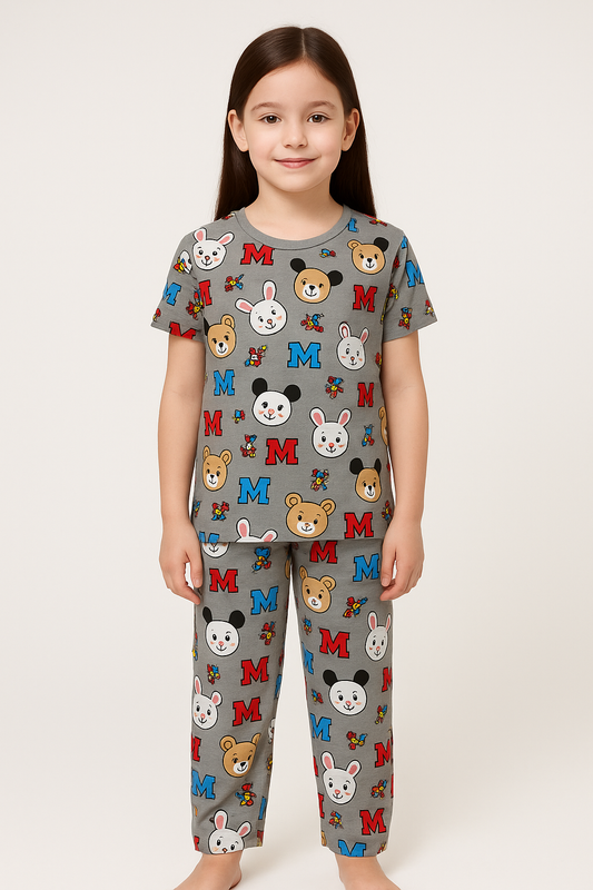 Grey mickey Coord set