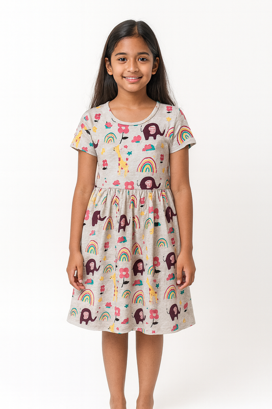 Sandal Rainbow Casual gown