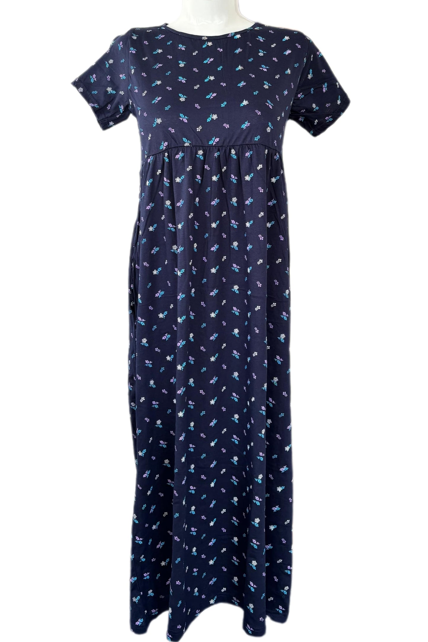 Navy light weight Casual maxi