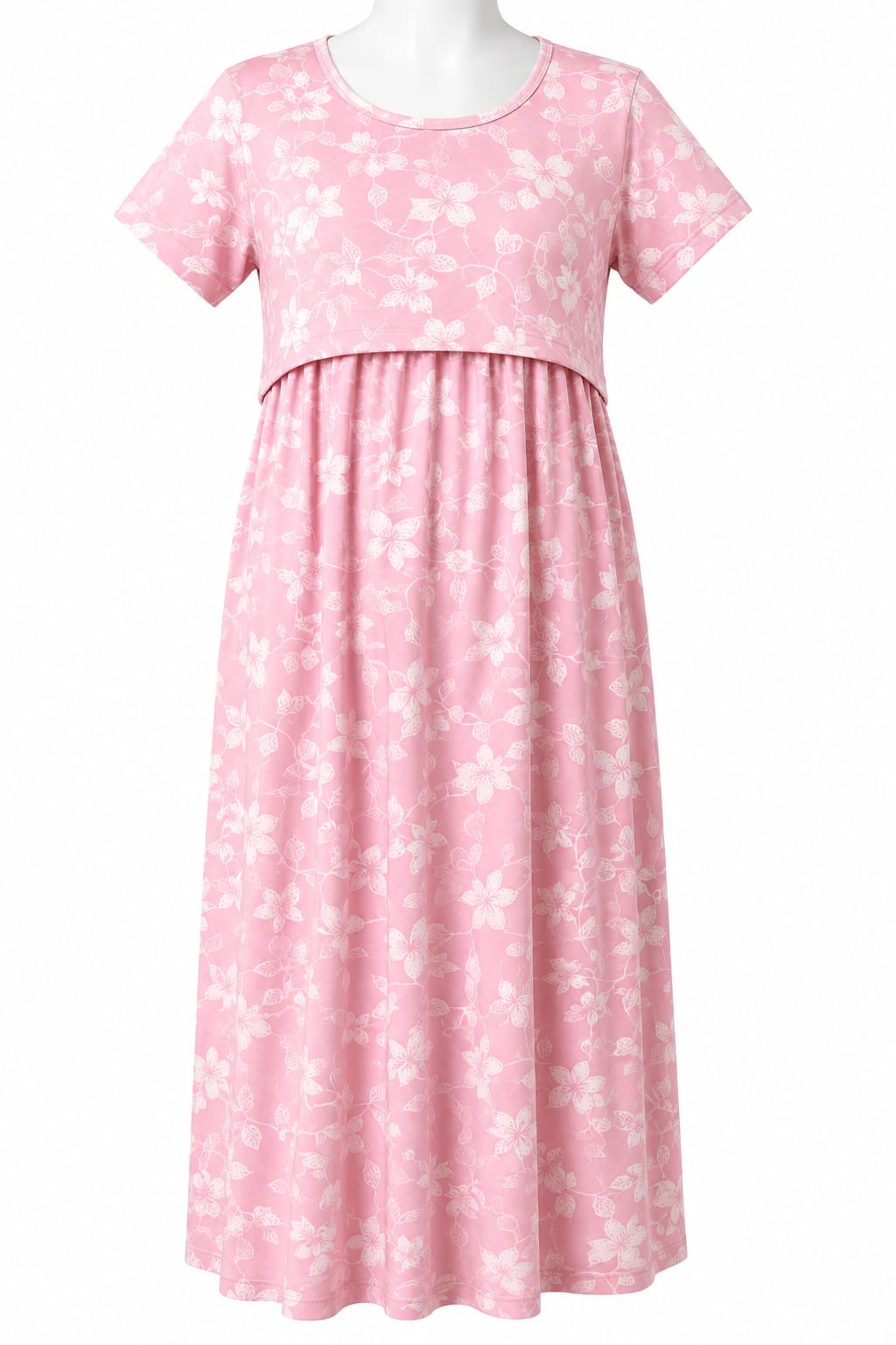 Baby Pink Maternity & Feeding maxi