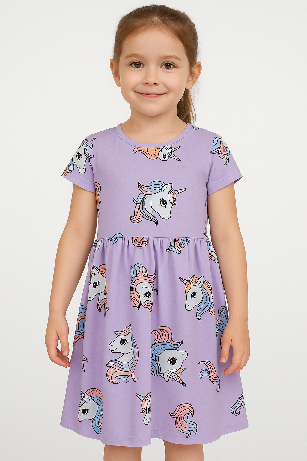 Lavendar Casual Gown