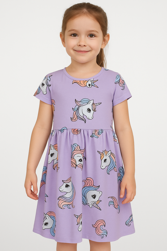 Lavendar Casual Gown