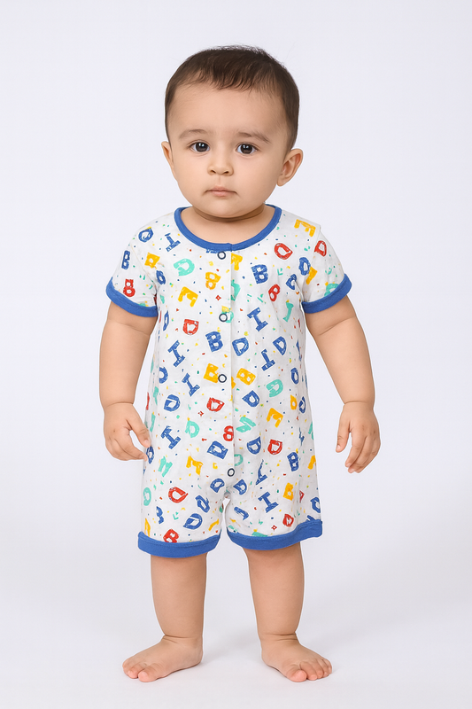 Multicolor Baby Romper