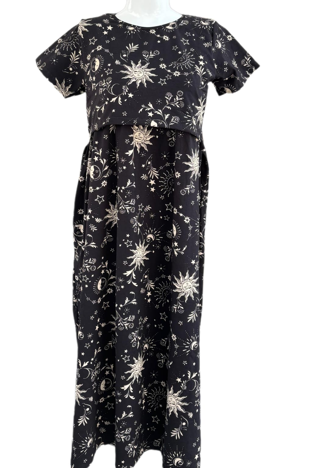 Black sun Maternity & Feeding maxi