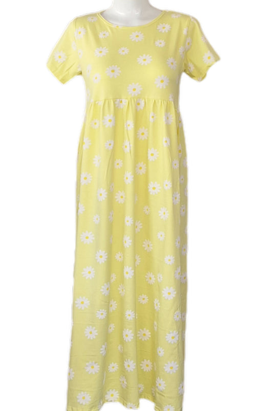Lemon Yellow Casual maxii