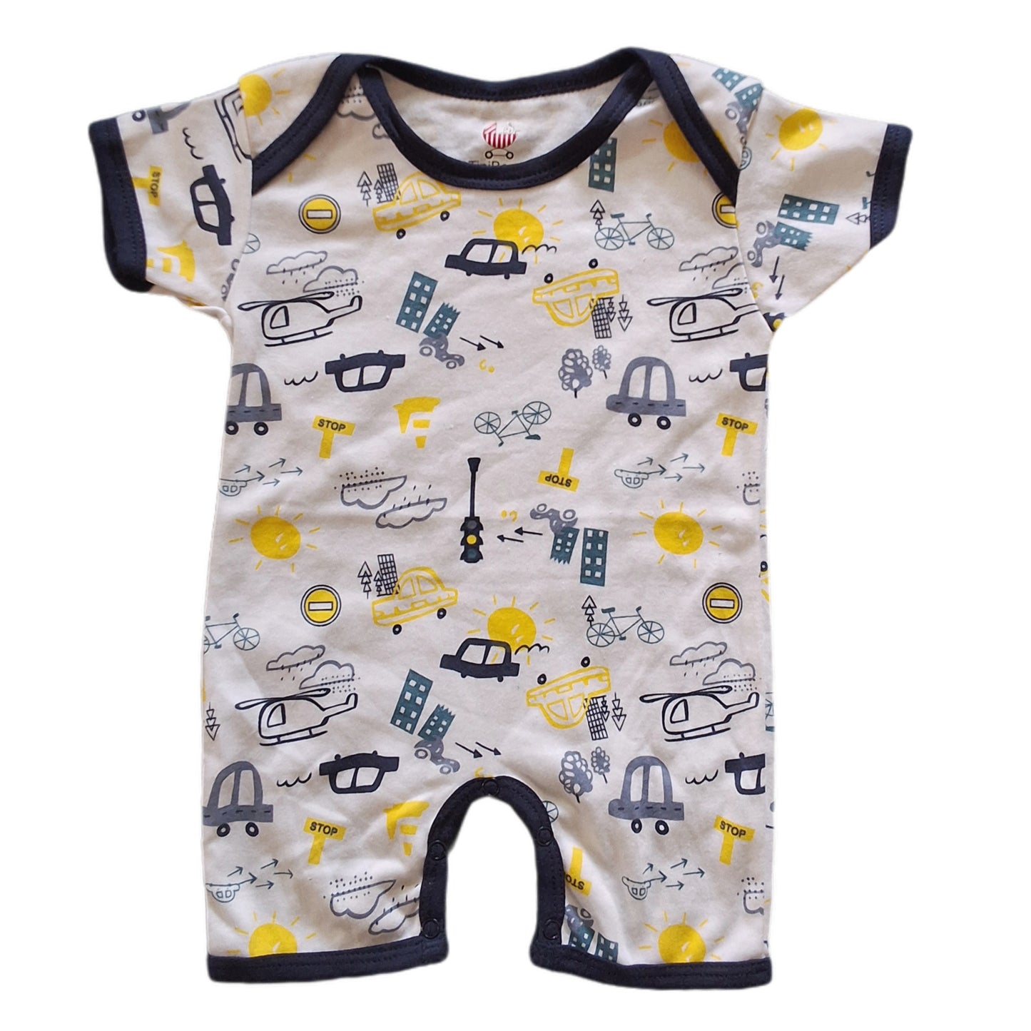 Multicolor Baby Romper