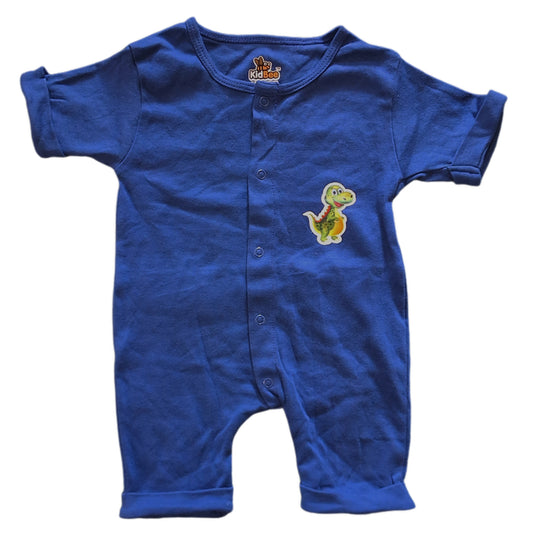 Blue Baby Romper