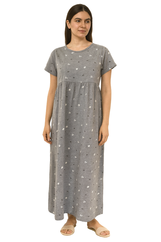 Melange casual maxi