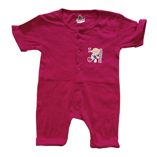 Red Baby Romper