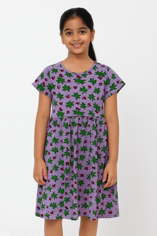Lavendar Casual gown