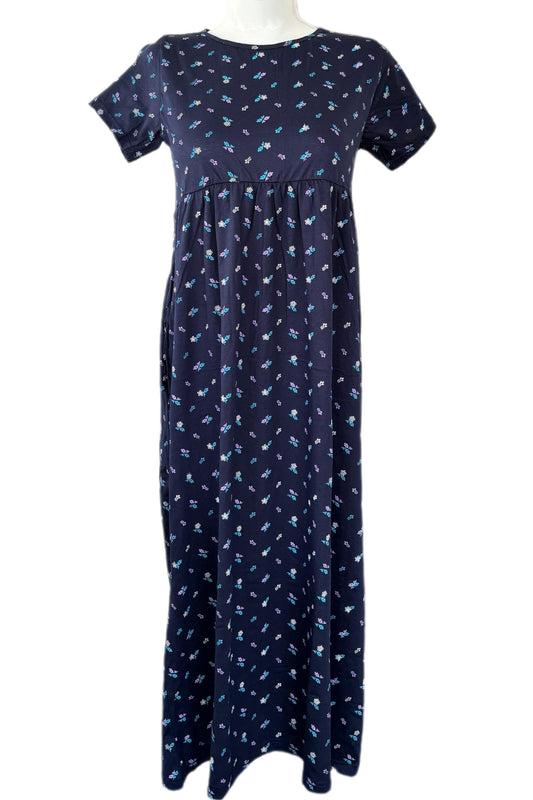 Navy light weight Casual maxi